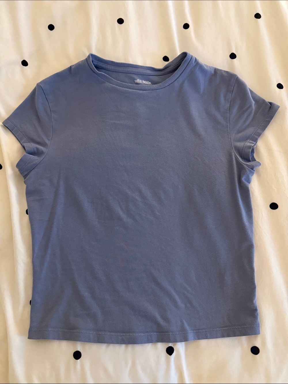 wild fable Short Sleeve Crewneck Tee in Periwinkle Blue